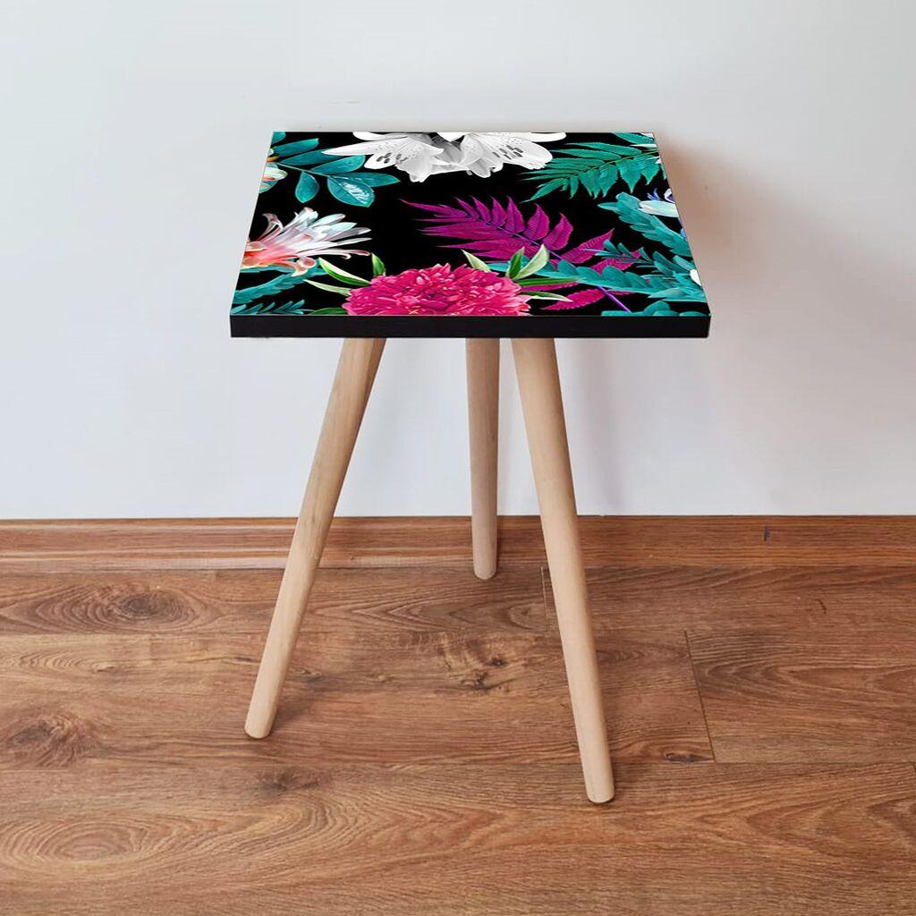 Маса Hanah Home Club Shp190, 35x42x35 см, шарена