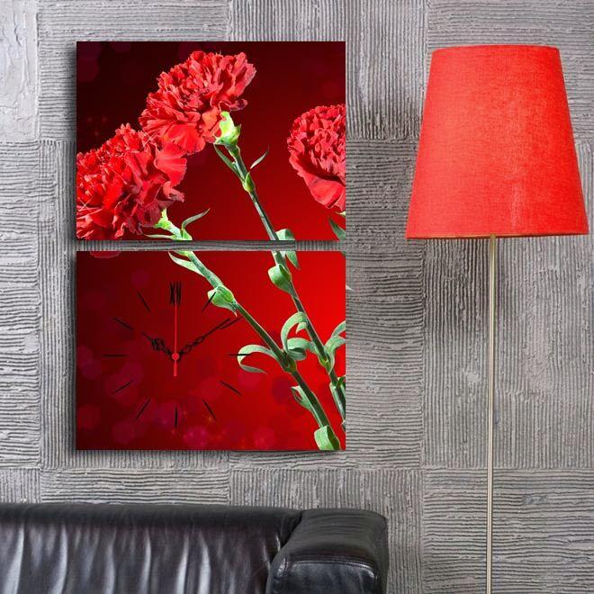 Wallity dzиден часовник 2P3040CS-135, 64x40 см, 2 дела