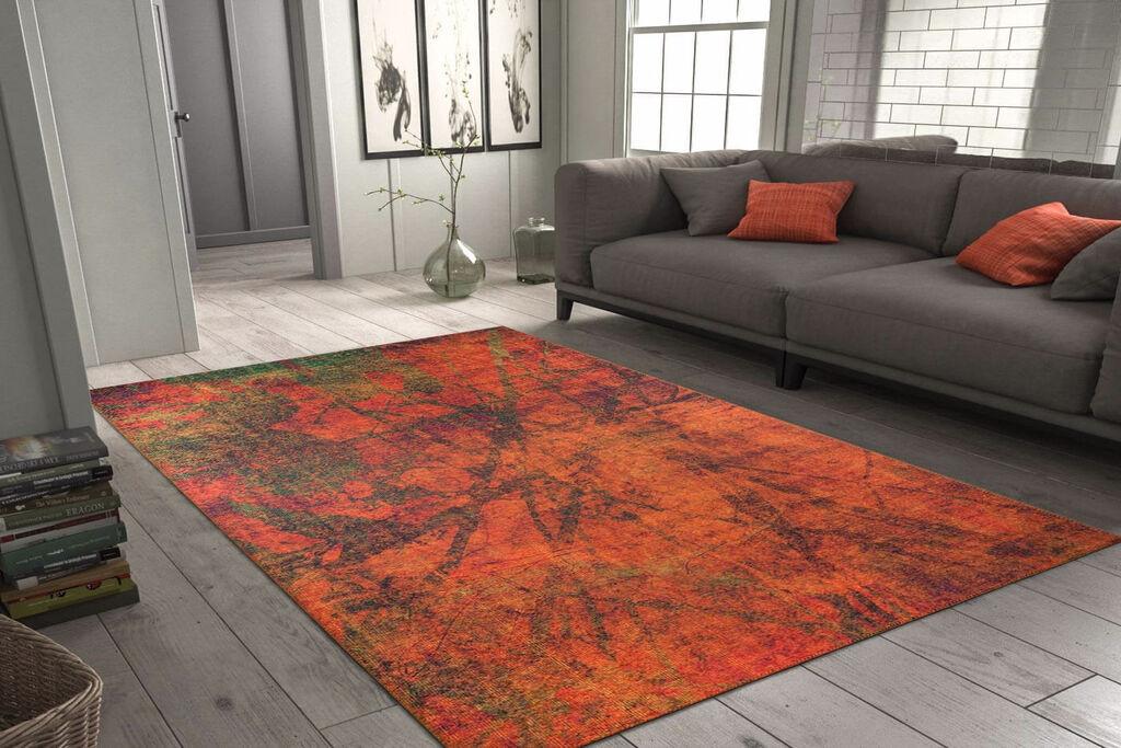 Conceptum Hypnose Carpet Fusion Chenille 09, 75x230cm, морков