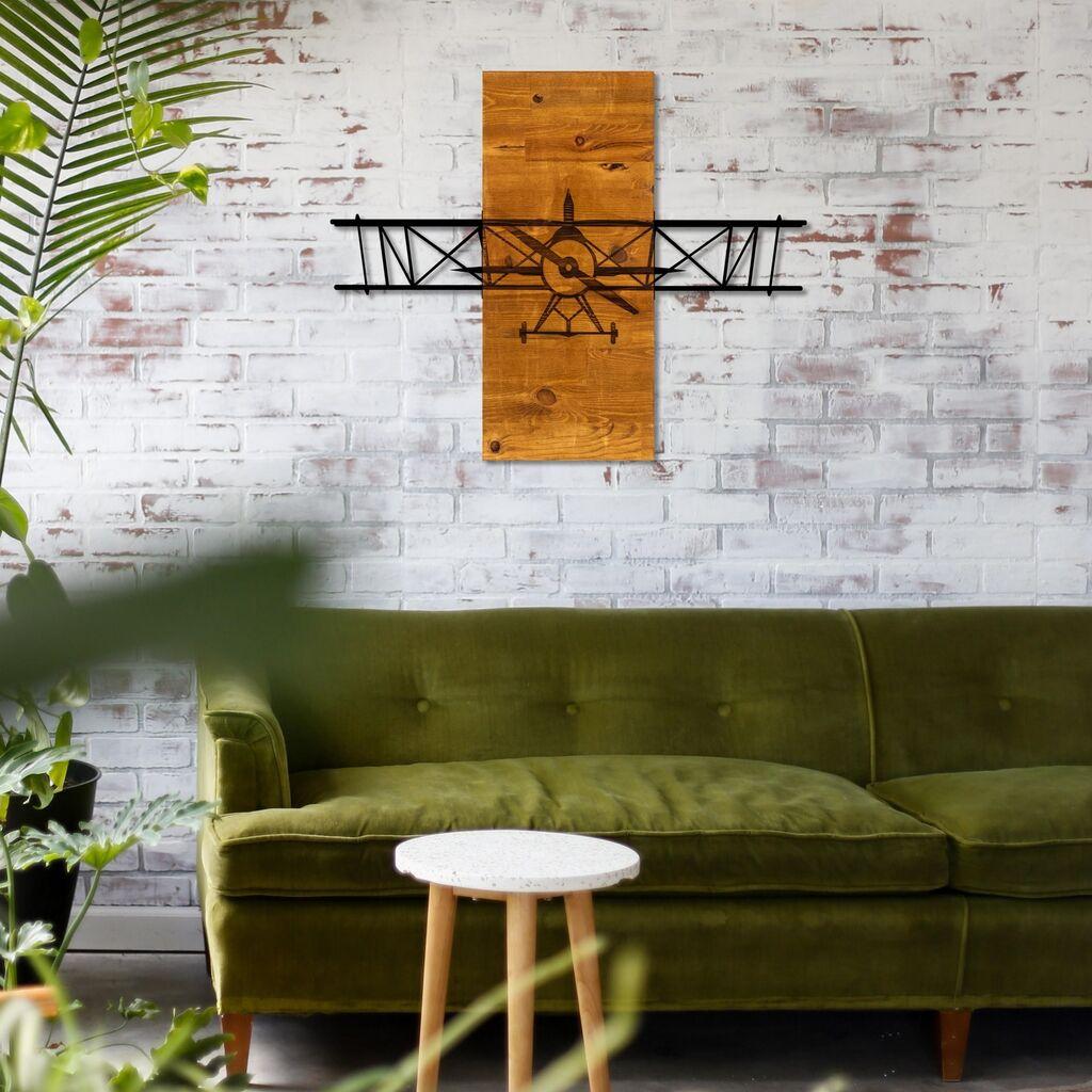 Wallity декорација за dzид Teyyare, 58 x 70 см, кафеава