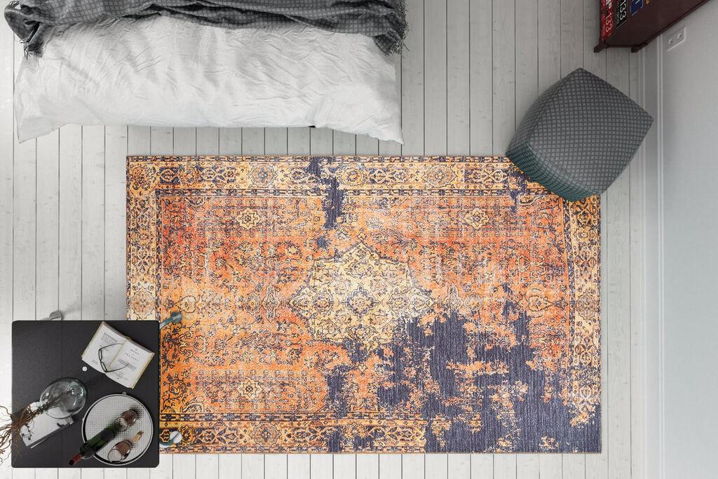 Conceptum Hypnose Carpet Fusion Chenille 275, 75x230cm, портокалова