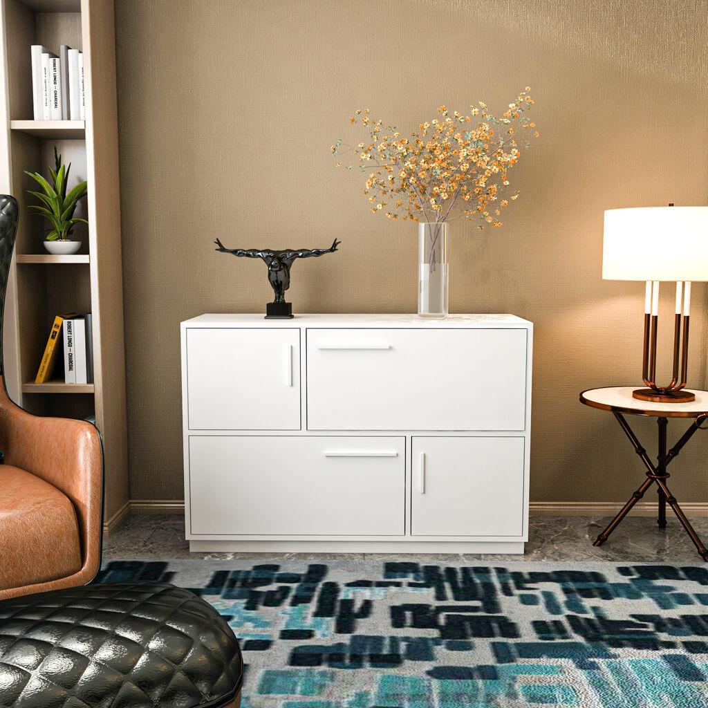 Hanah Home Console Mares, 120x81,6x45 см, бела