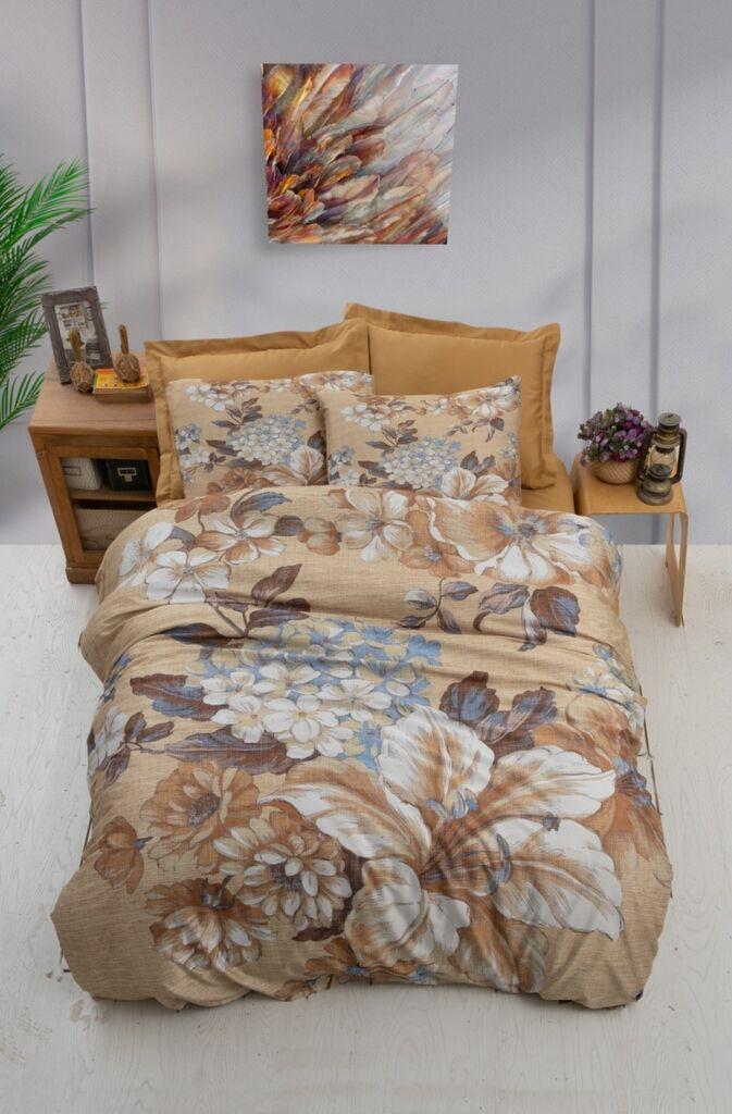 Комплет постелнина L'essentiel Maison 475, 160x220cm, кафеава