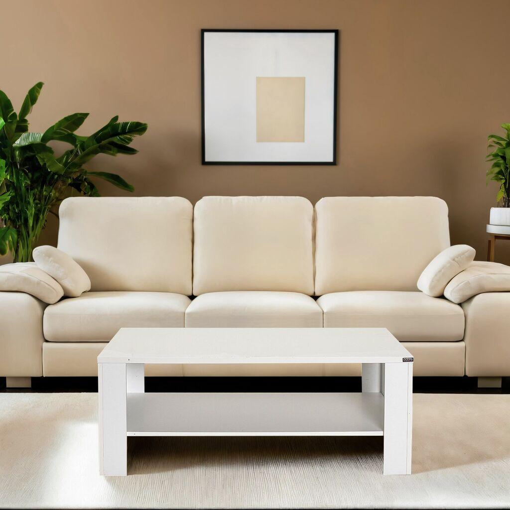 Маса Hanah Home Club Shp-695-Dd-1, 110x42x65 см, бела
