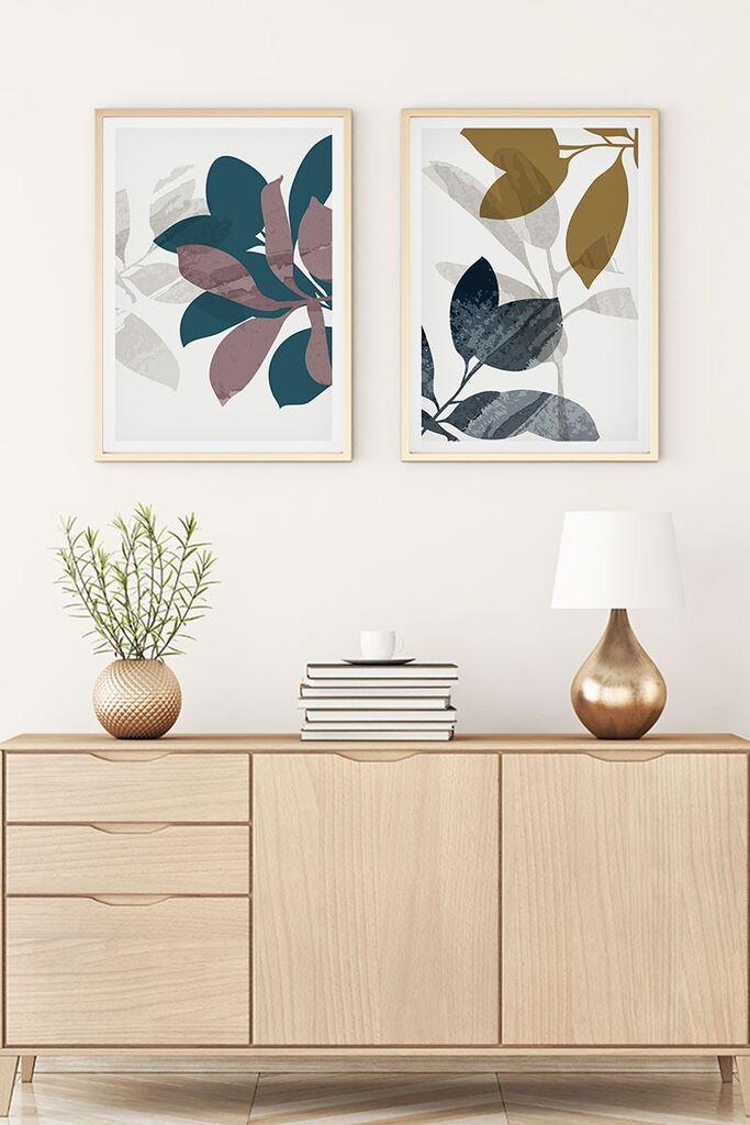 Слика во рамка Wallity Huhu121, 50x70 см, 2 дела