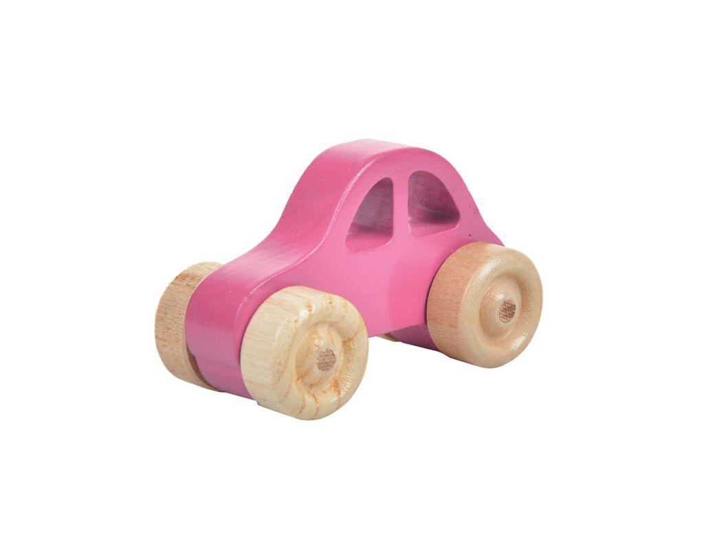 HANAH HOME Drvena igračka Car Pink, Roze
