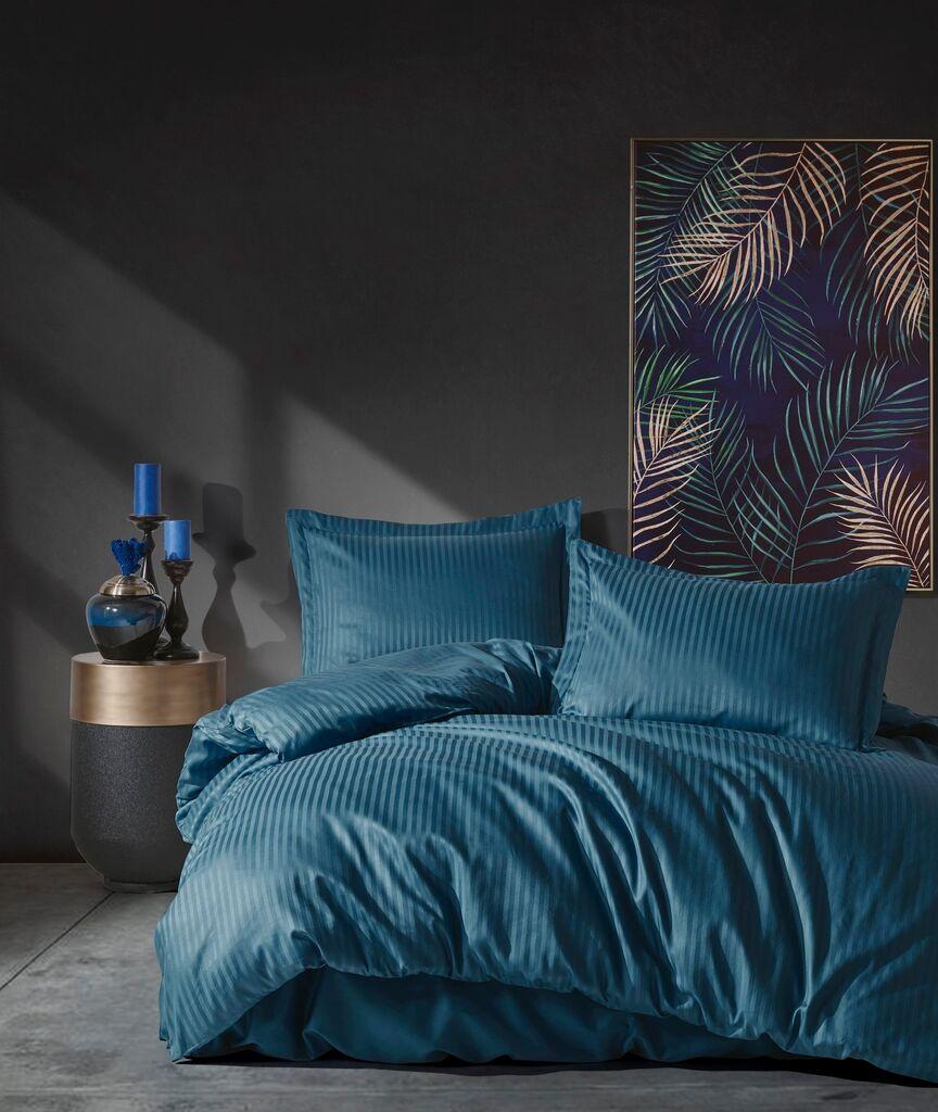 Комплет постелнина L'essentiel Maison Stripe, 200x220 cm, сина