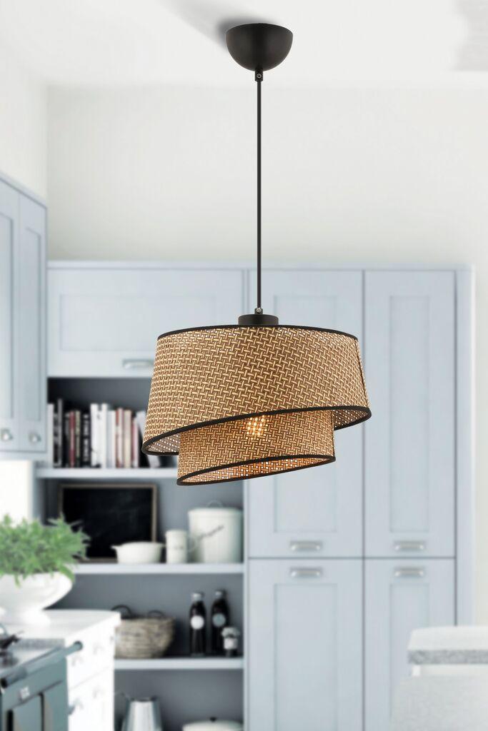Opviq Luster Barette Hazeran, 32x32 см, беж-црна