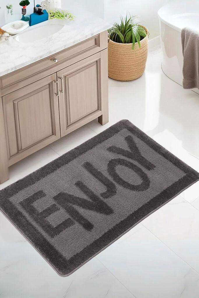 Подлога за бања L'essentiel Maison Enjoy, 60x100 см, антрацит