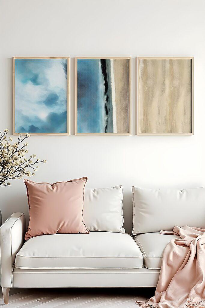 Слика во рамка Wallity Huhu470, 50x70 см, 3 дела