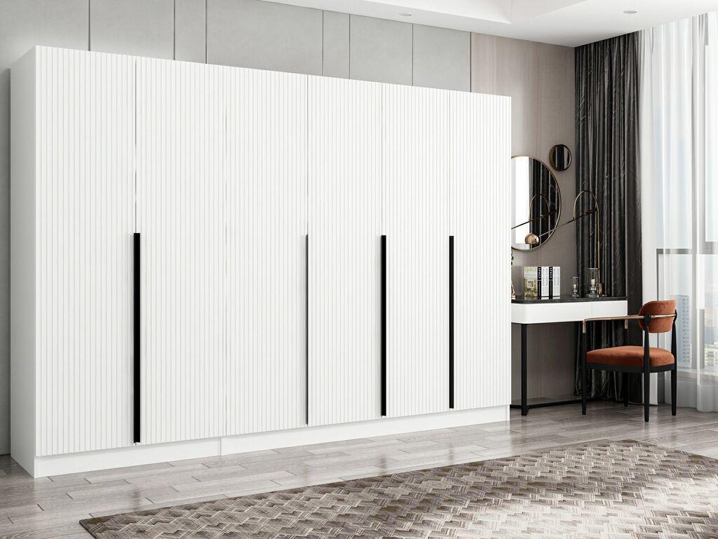 Гардеробер Hanah Home Kale Plus-7786, 270x210x52 см, бела