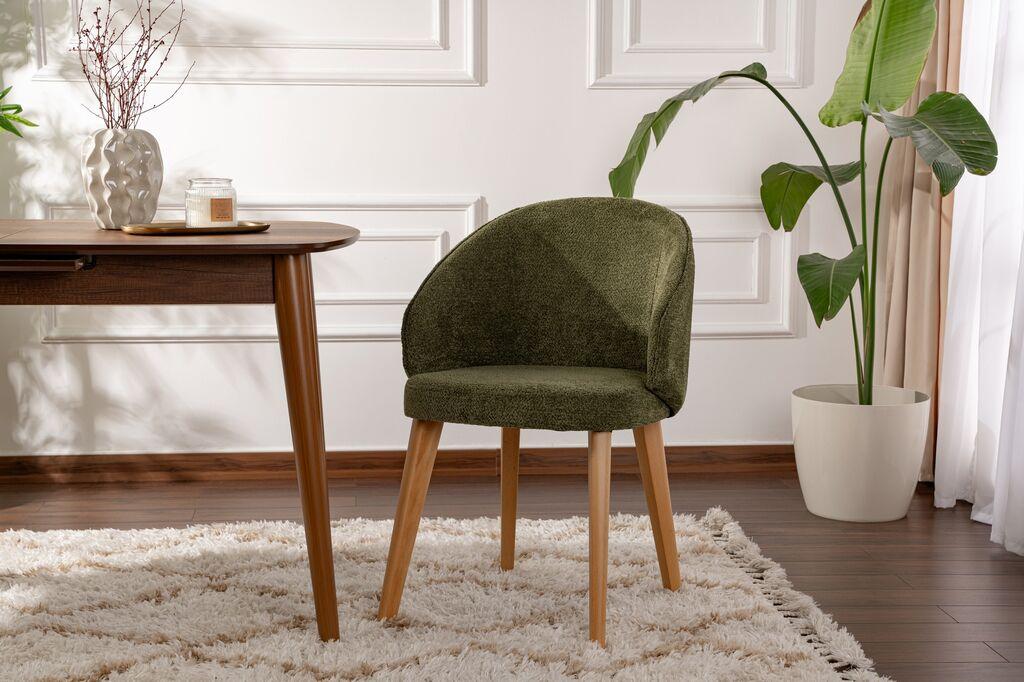 Hanah Home Комплет трпезариски столчиња Bentley, 2 парчиња, светло зелена боја