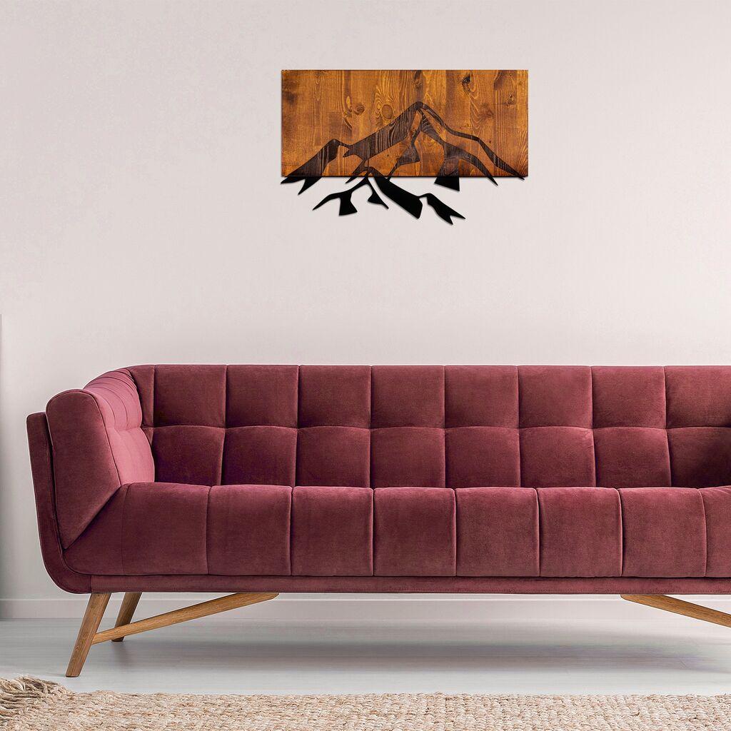 Wallity декорација за dzид Dag 1, 36x58 см, кафеава боја
