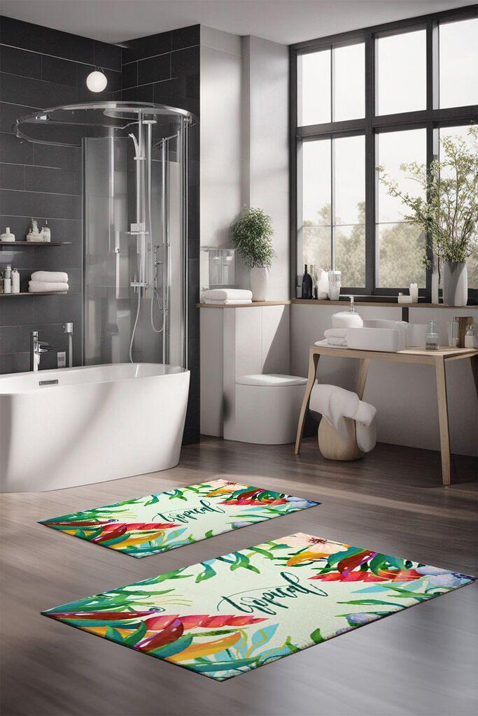 Комплет душеци за бања L'essentiel Maison CT-5306, шарени