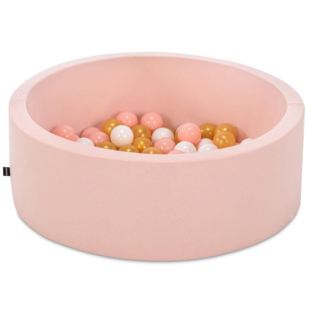 Базен со топчиња Aberto Design, Bubble Pops v12, 85x85x30 см, розов