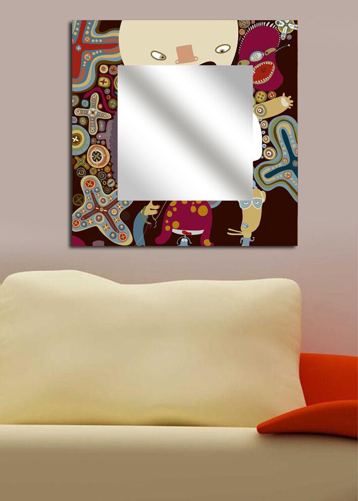 Огледало Wallity MA-3, 50x50 см, во боја