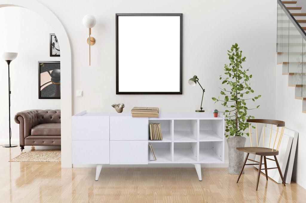 Hanah Home Console Tokyo, 150x42x71 см, бела