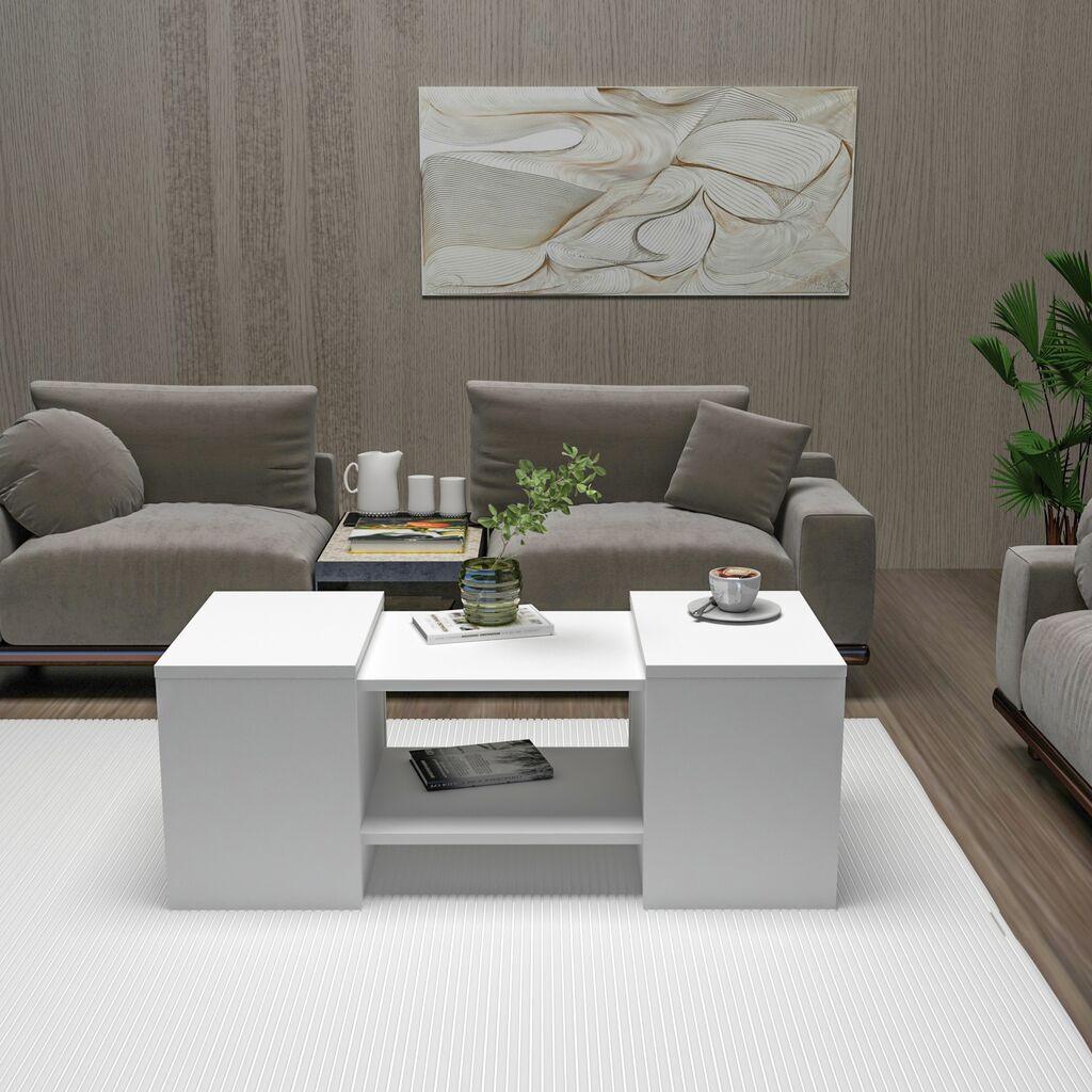 Hanah Home Set клуб маси Sartos, бели