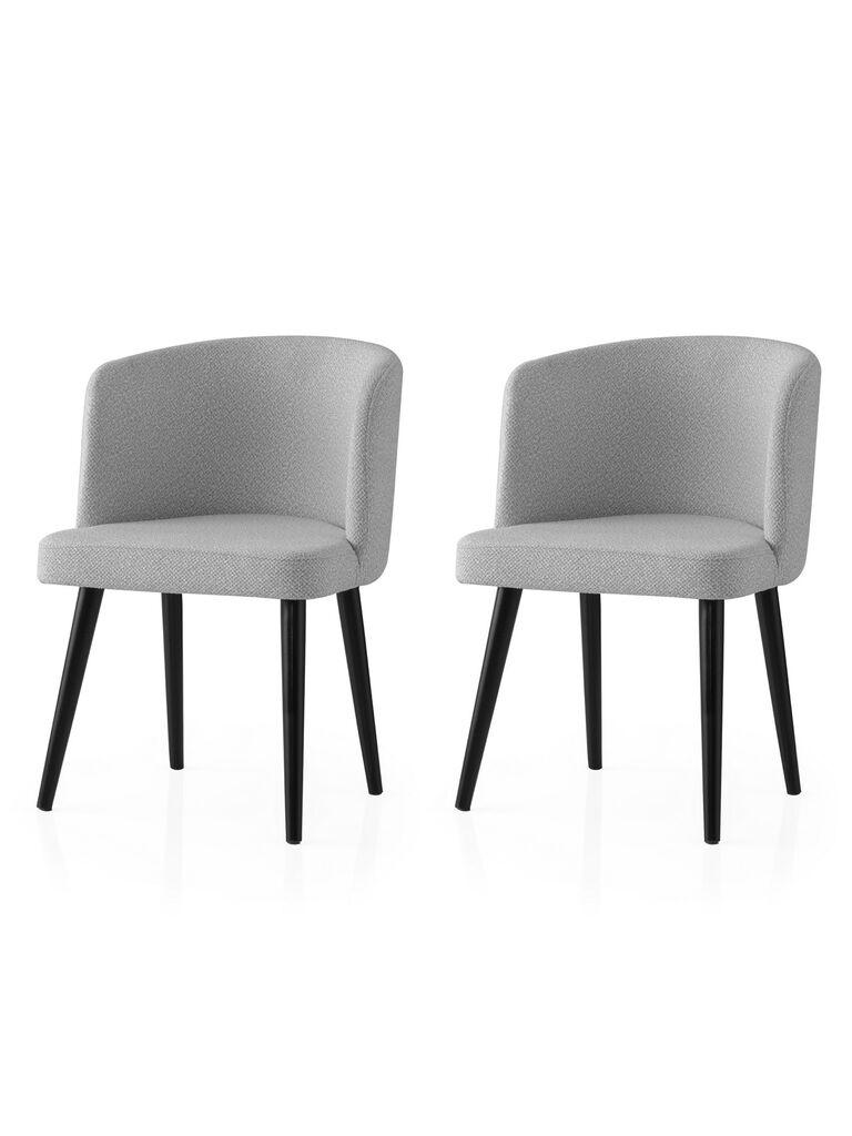 Hanah Home Комплет трпезариски столчиња Soft 4101 V2, 2 парчиња, Off White