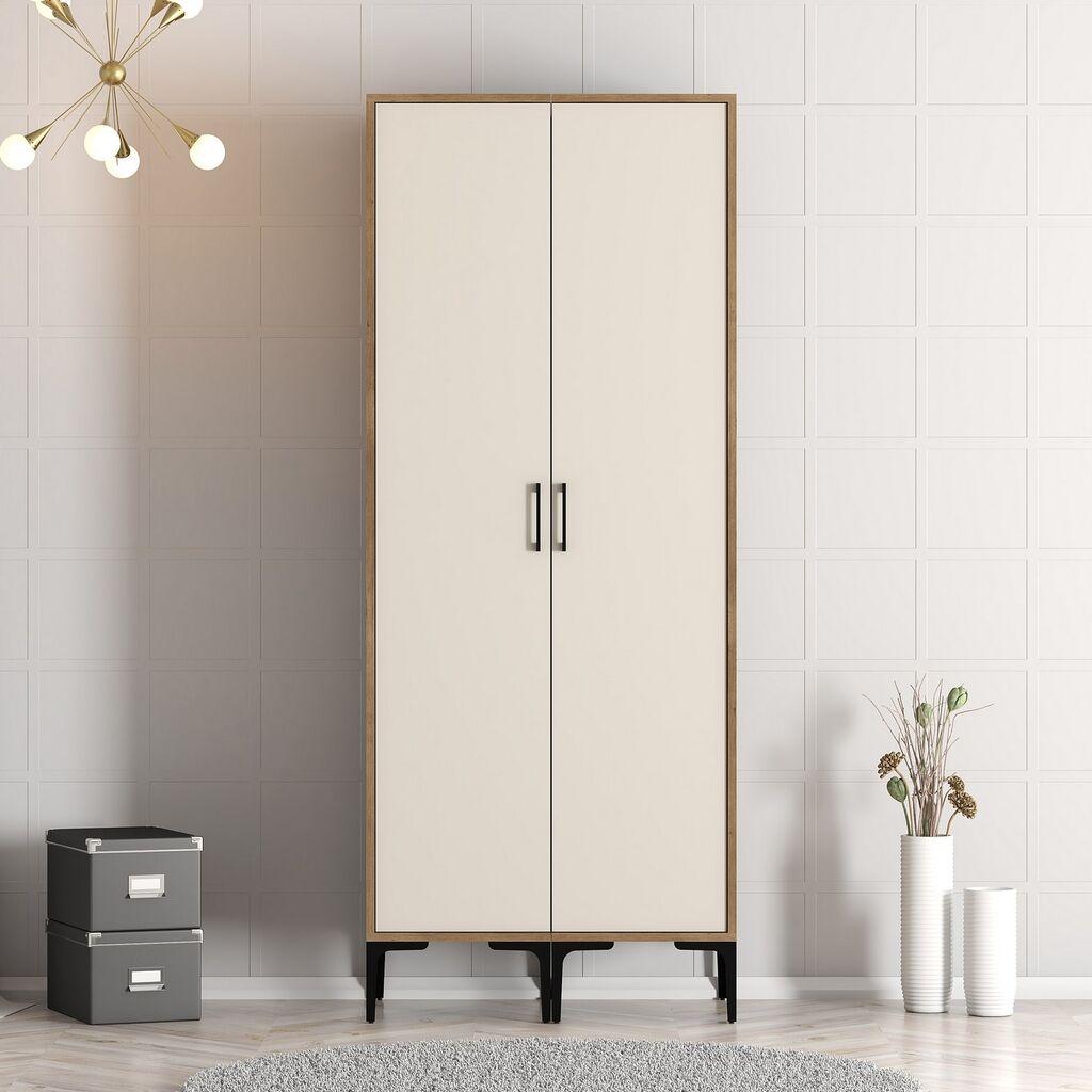 Гардеробер Hanah Home Kumsal SS, 80x201,4 см, крем