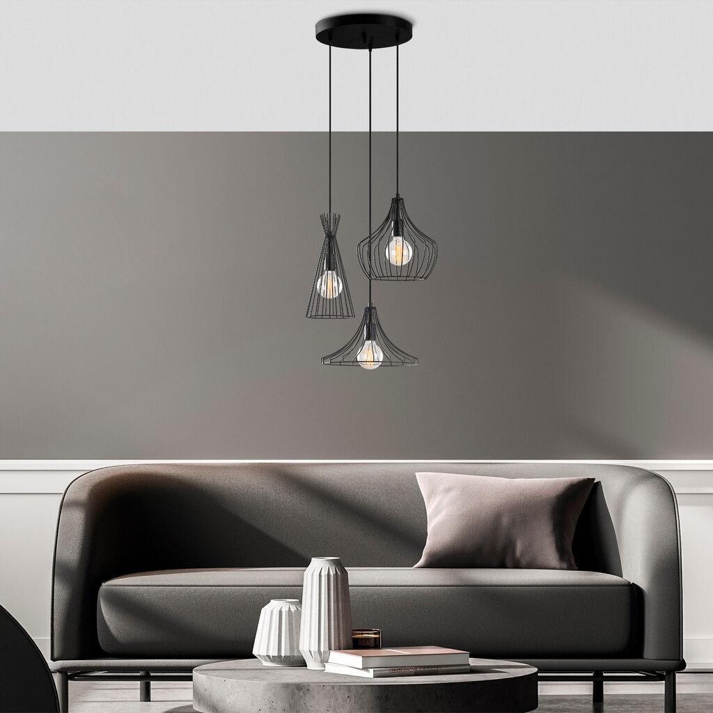 Opviq Luster Mezopotamya-N-1300, 55 cm, 3xE27