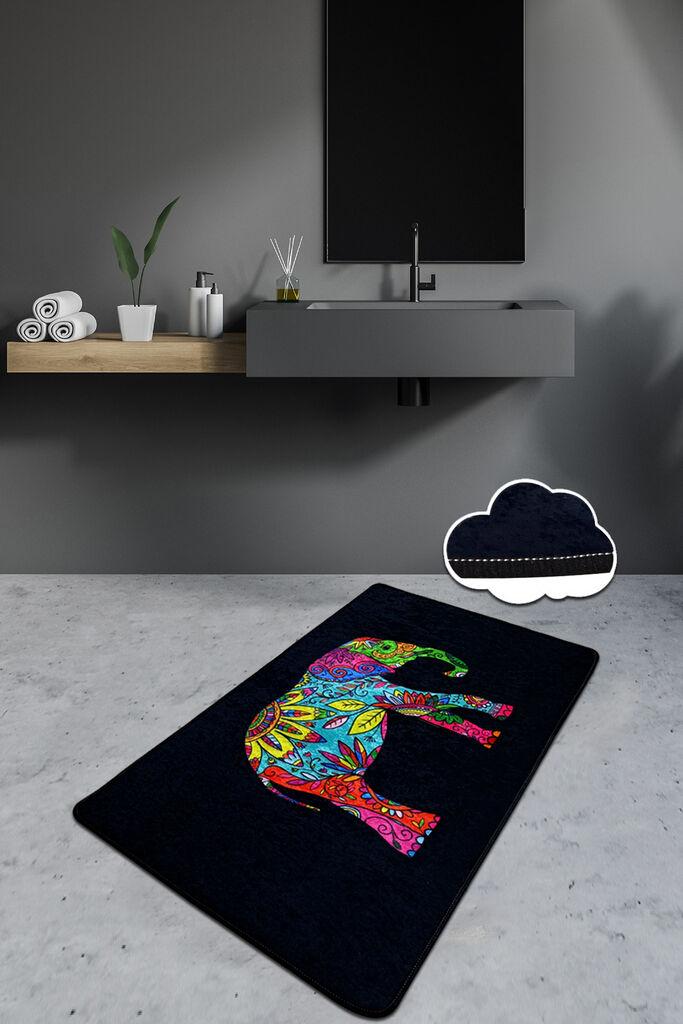 L'essentiel Maison тепих за бања 80x100cm Шарена