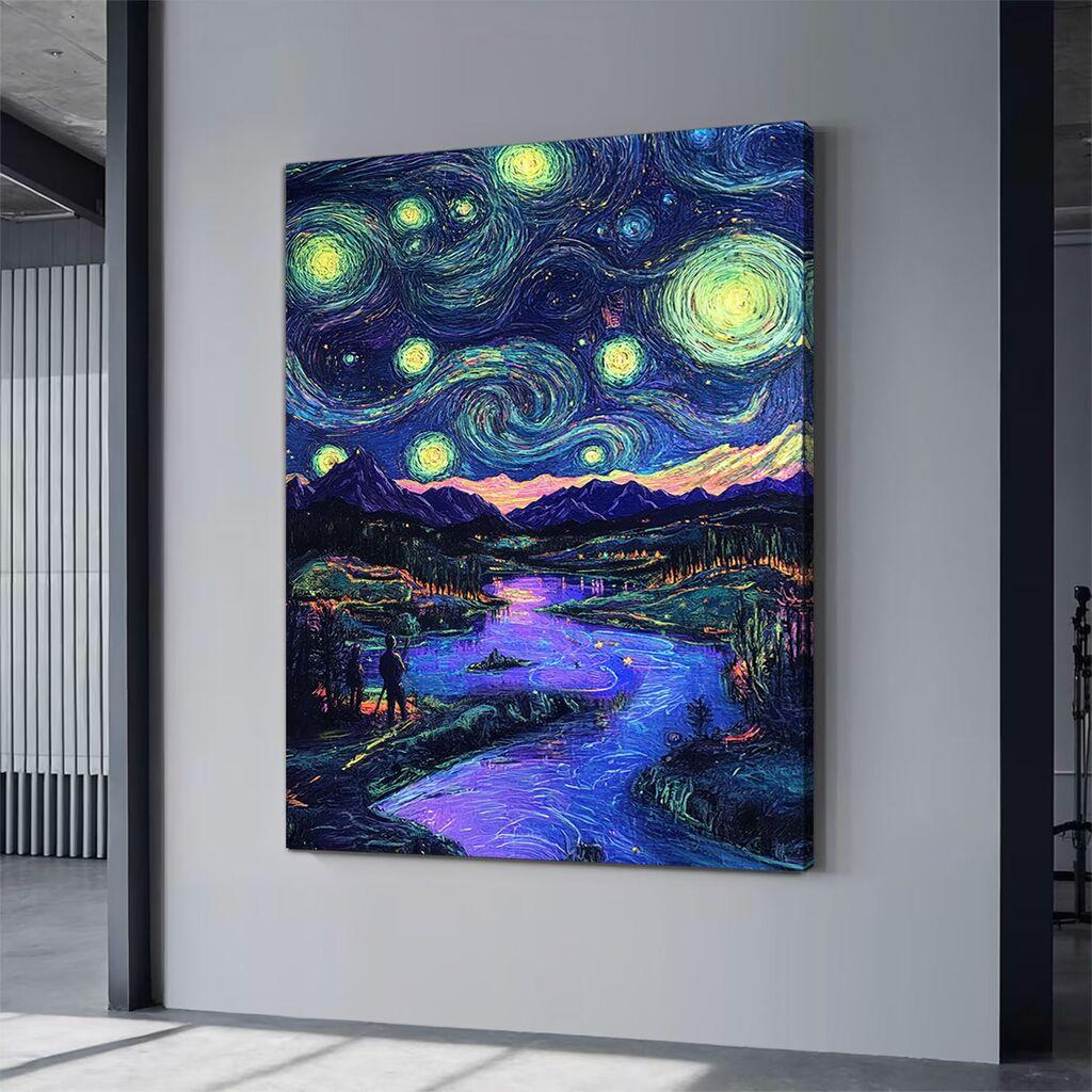 Wallity Picture Canvasneon2, 70x100 см