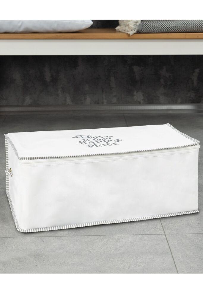 Кошница за складирање Aberto Design ALS-04195, бела