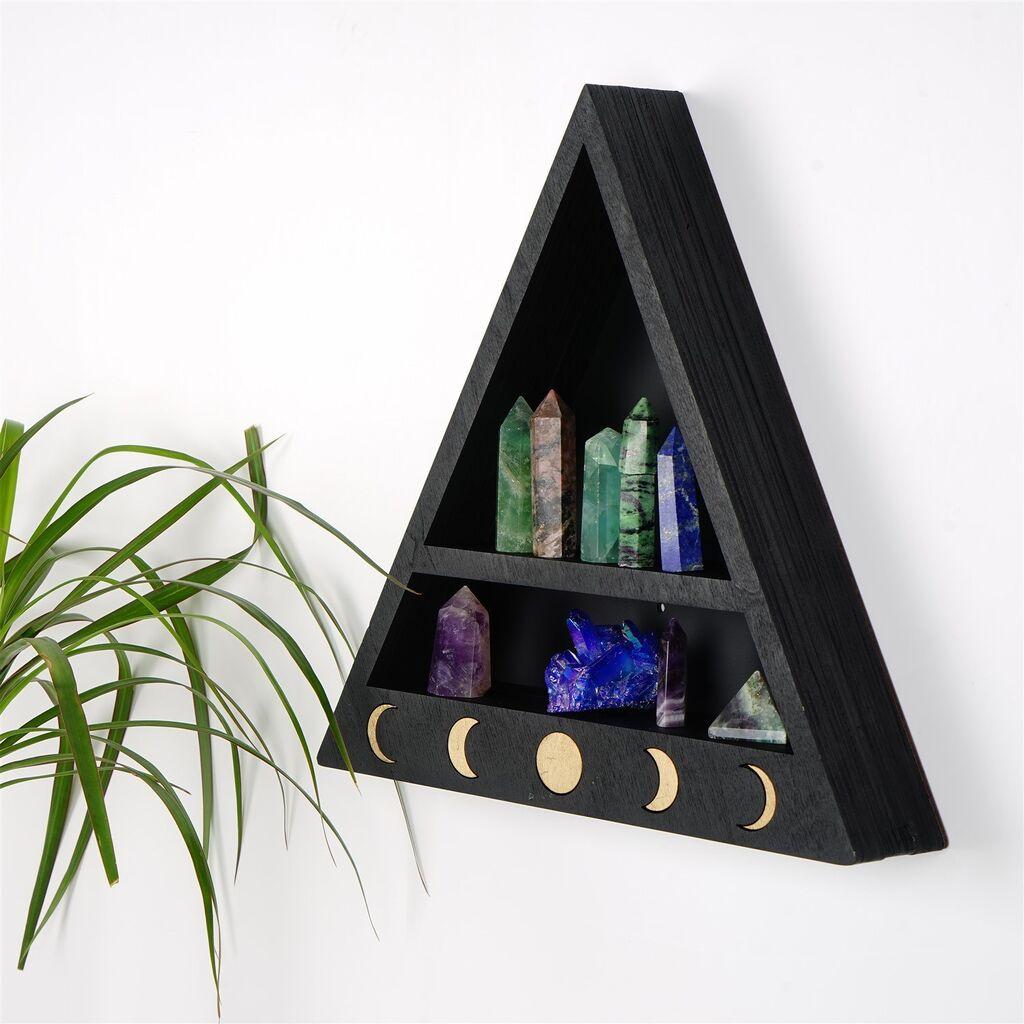 Hanah Home dzидна полица Cry001-S, 30x30x6 см, црна