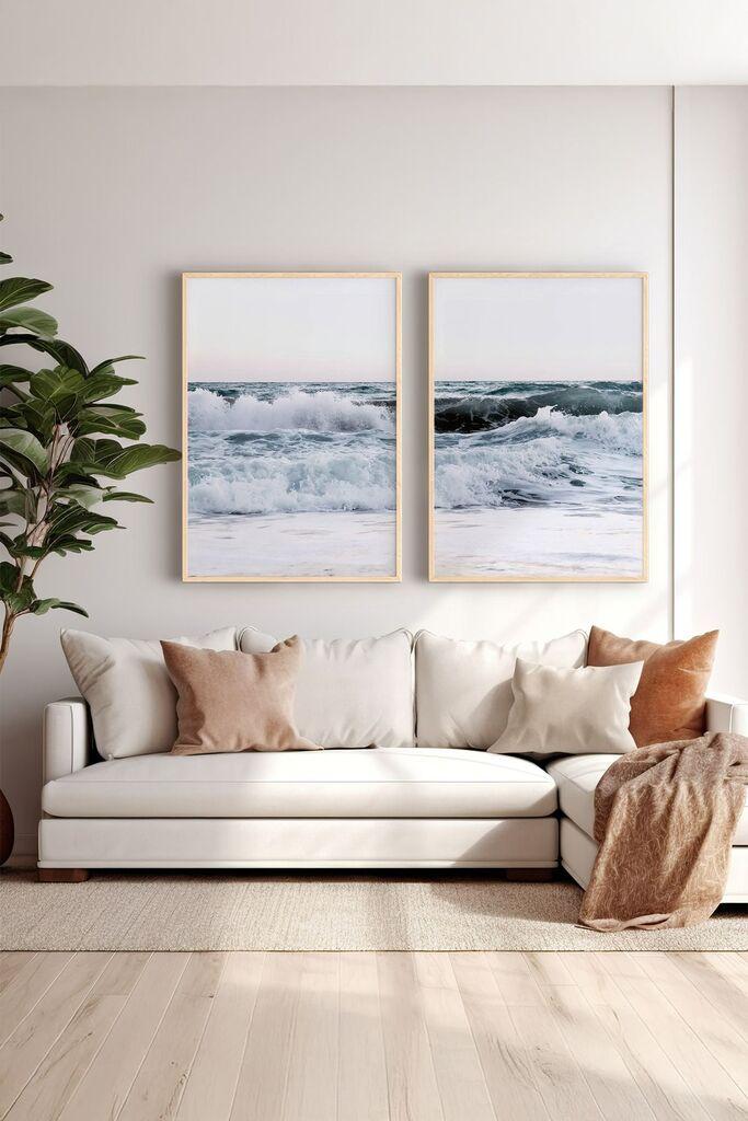 Wallity врамена слика Ersy2Limodel35, 33x48 см, 2 дела