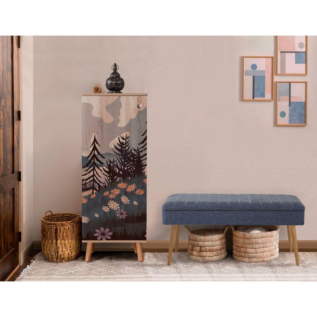 Комплет мебел за ходник Hanah Home, Вегас 936 1048, сина