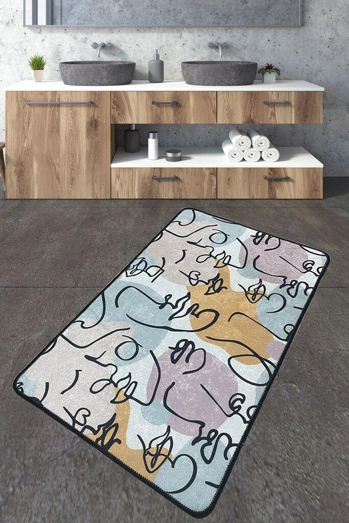 Простирка за бања L'essentiel Maison 70x120cm Шарена