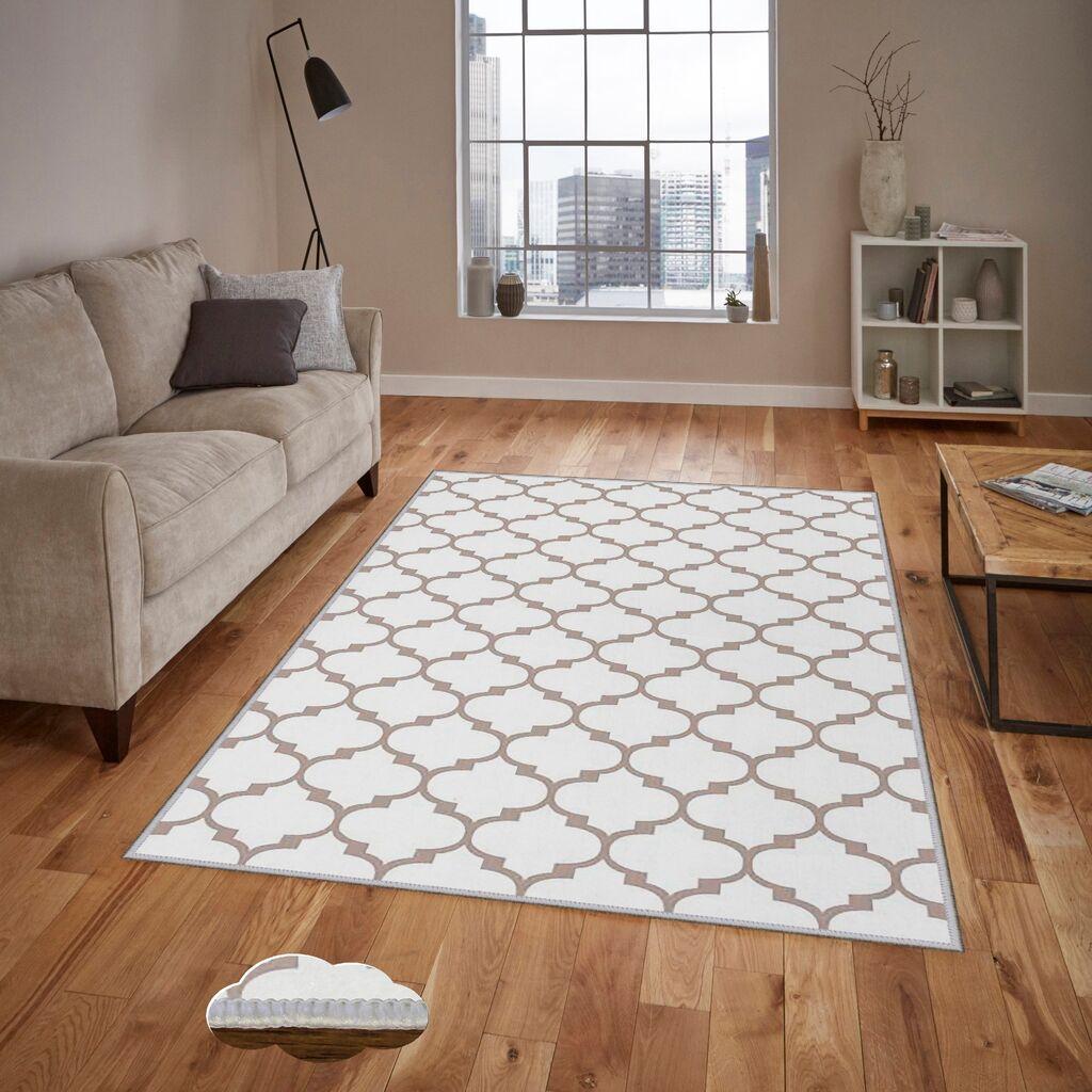 Conceptum Hypnose тепих Wookece304, 80x150cm, бел