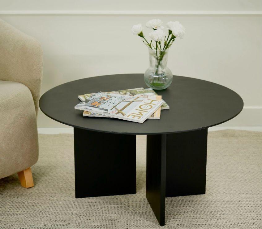 Маса Hanah Home Club Leo 42, 80x42x80 см, црна