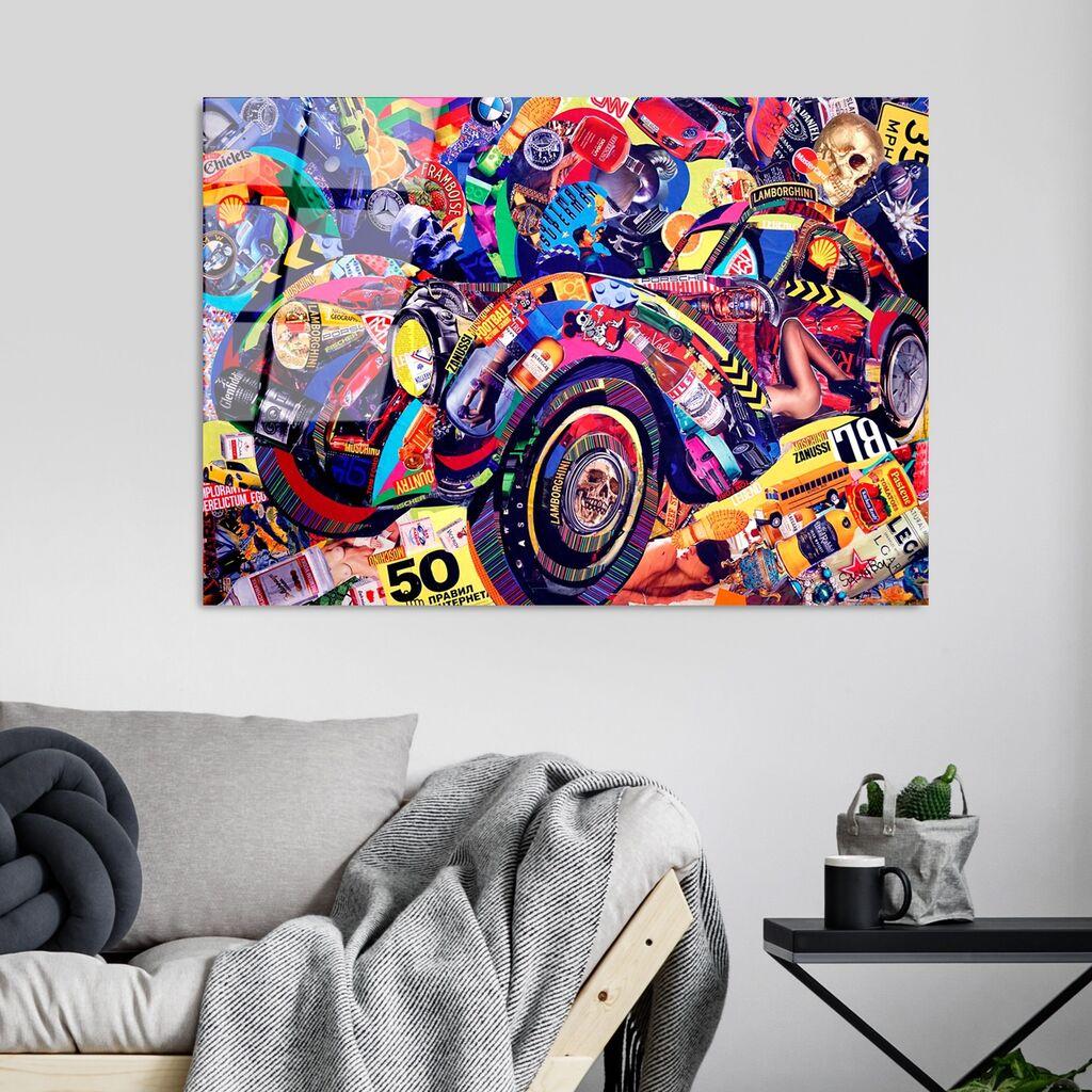 Слика од калено стакло Wallity 70x100cm