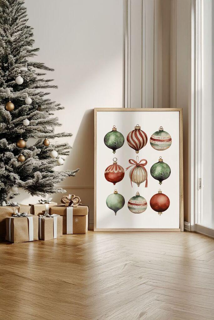 Врамена слика Wallity Nwyearsngmdl38, 33x48 см