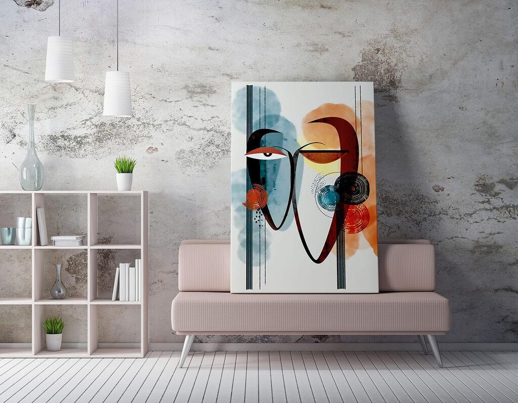 Wallity WY244 Декоративна слика, 70 x 100 см
