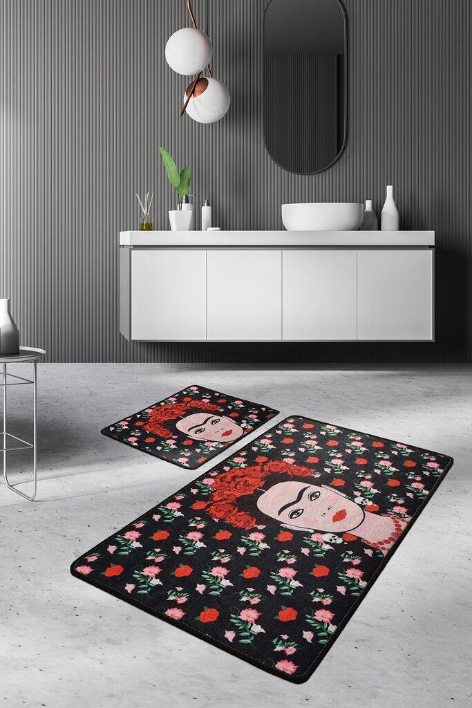 L'essentiel Maison Сет од 2 килими за бања Шарени