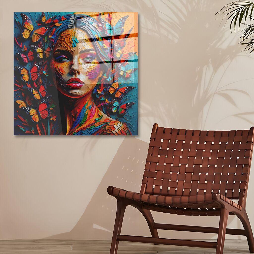Слика од калено стакло Wallity 70x70cm