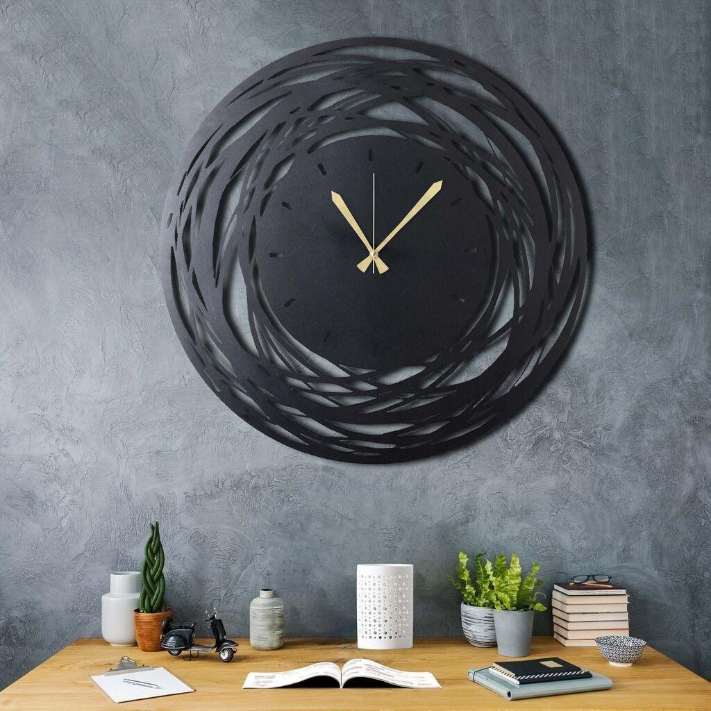 Wallity Lines dzиден часовник, 70x70 см