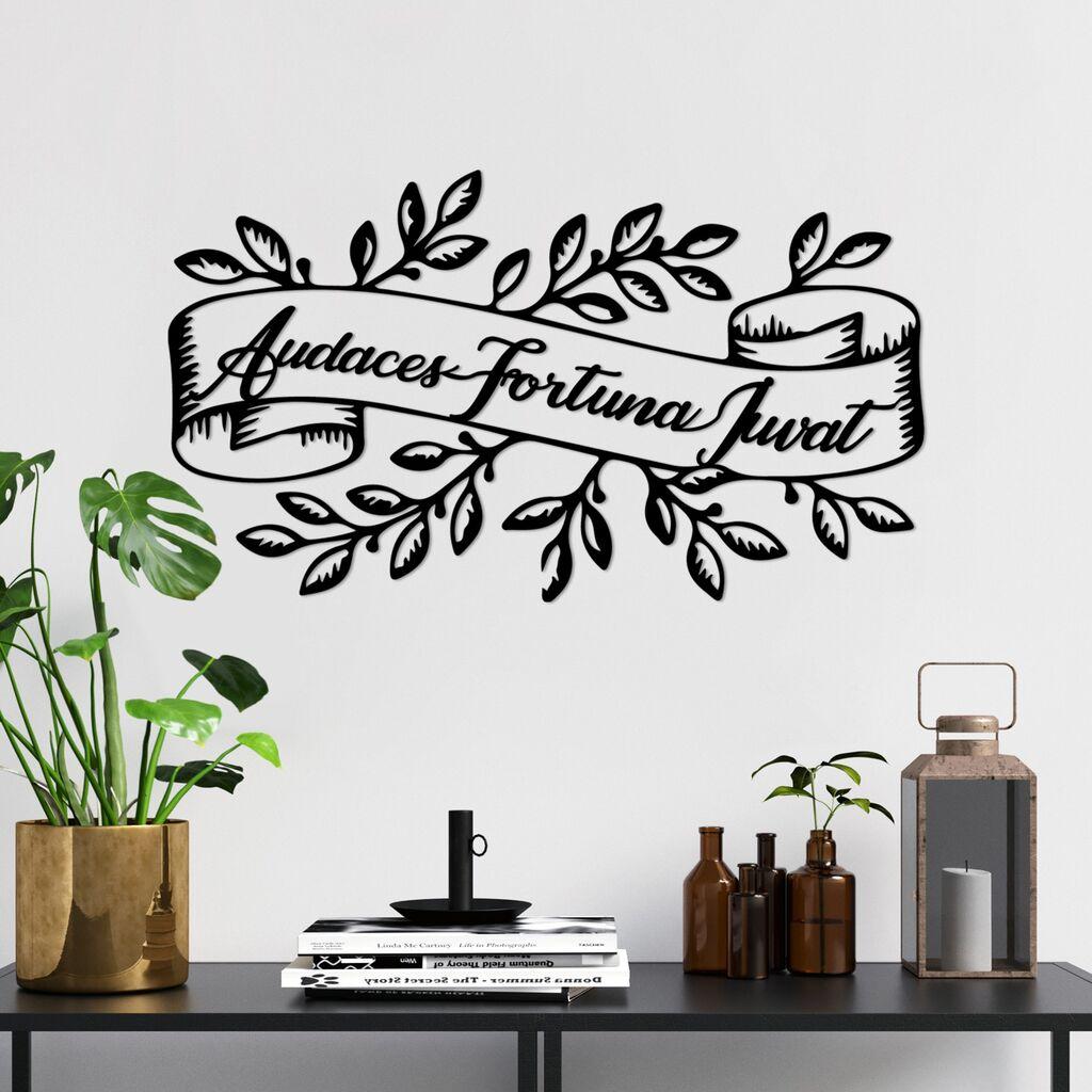 Wallity декорација за dzид Audaces Fortuna 2, 55 x 32 см, црна