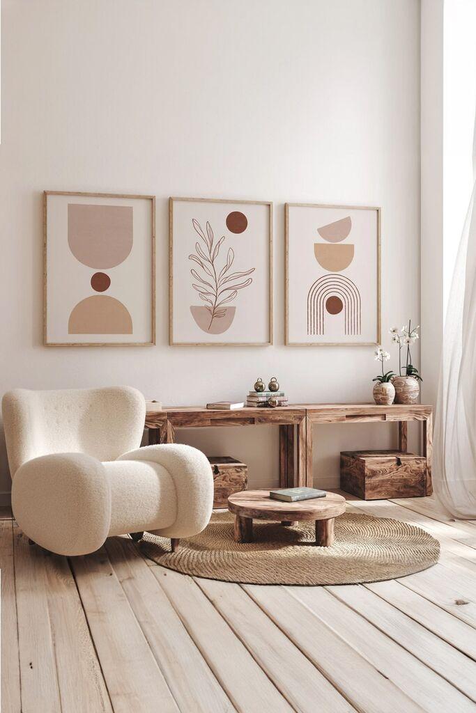 Слика Wallity 3Dartsoho85, 3 дела, 33 x 48 см