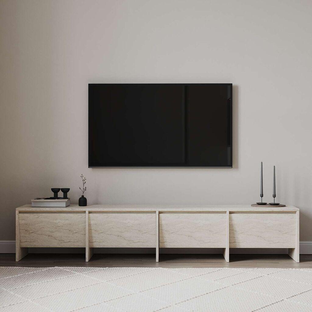 ТВ кабинет Hanah Home Laris 180, 180x40x35 см, беж