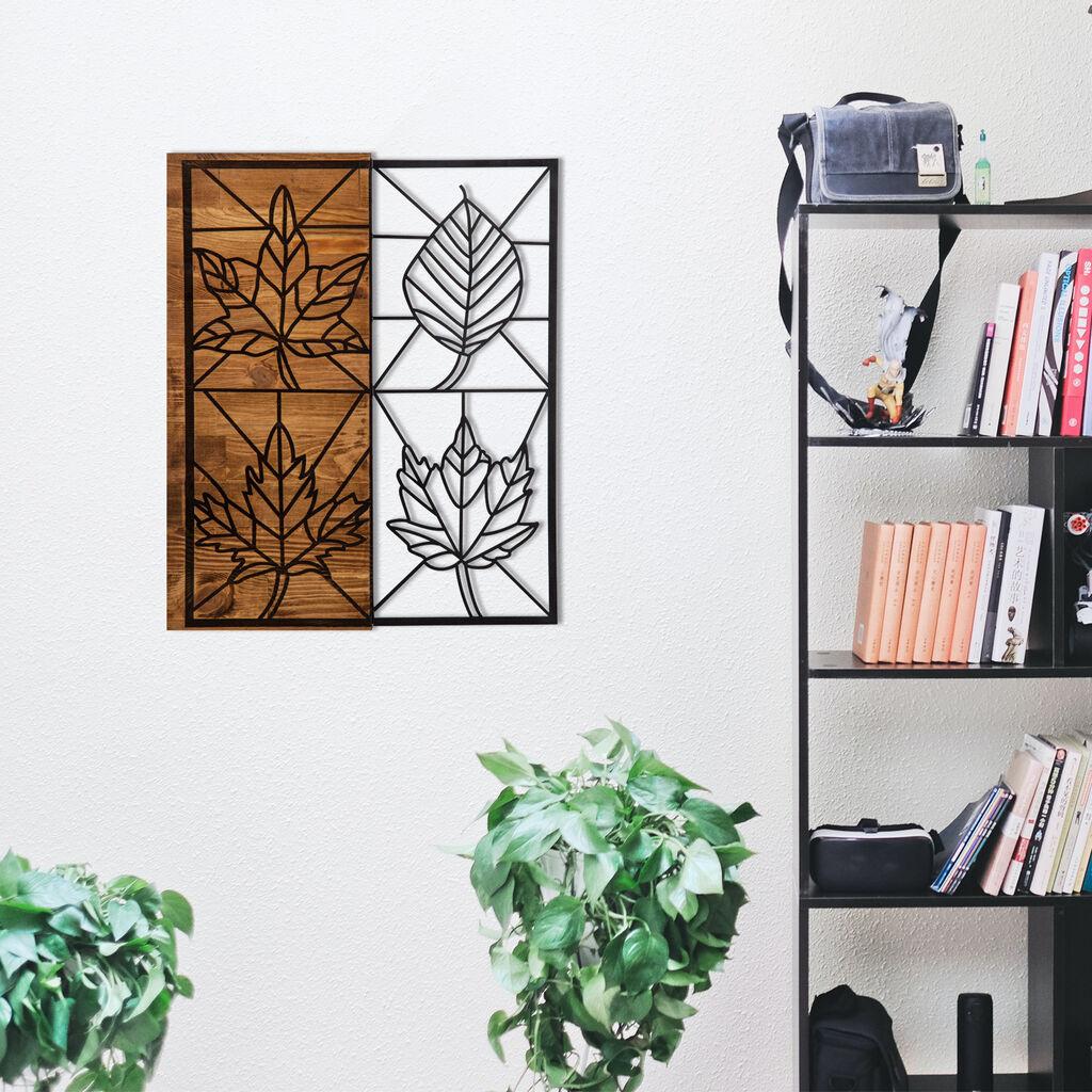 Wallity декорација за dzид Јапраклар, 48 x 58 см, црна
