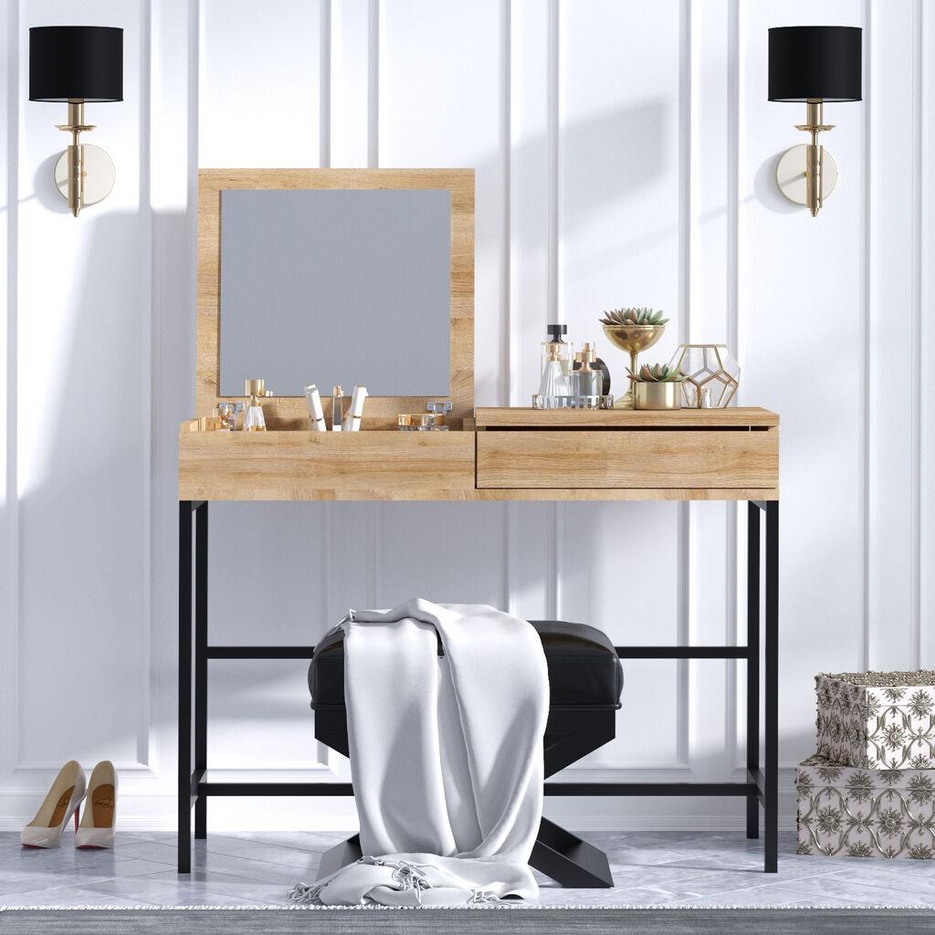 Тоалетна маса Hanah Home Линда, даб
