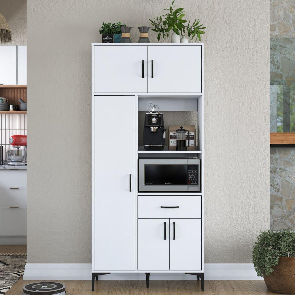 Комода Hanah Home JE165 3279, 90x198,6x40 см, бела