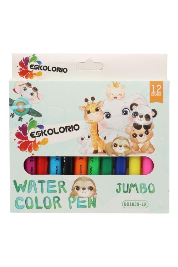 Eskolorio Фломастери - дебели 1/12