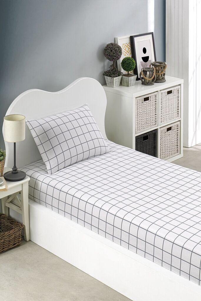 Комплет постелнина L'essentiel Maison Artus, 200x100cm, сива