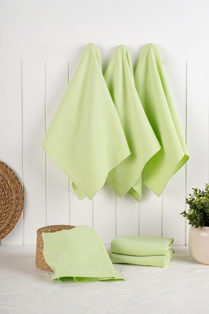 Кујнски крпи Хермија Елоиз, 6 парчиња, зелени