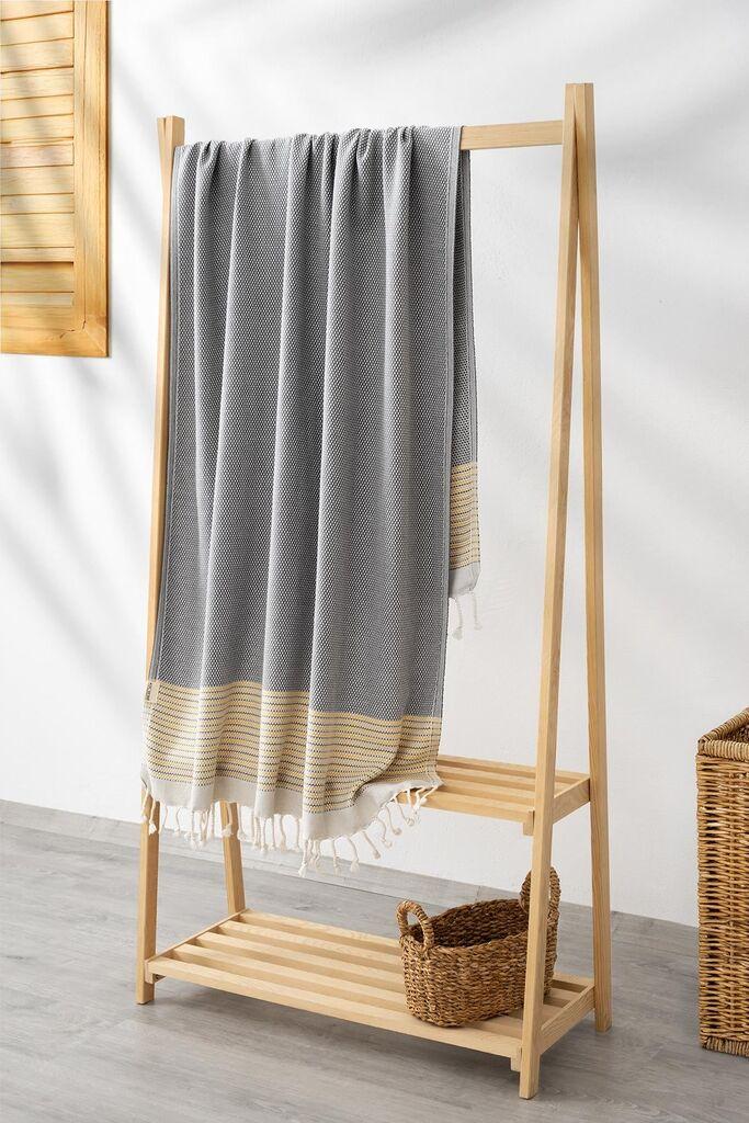 L'essentiel Maison Пешкир за плажа Agora, 90x180cm, сива боја